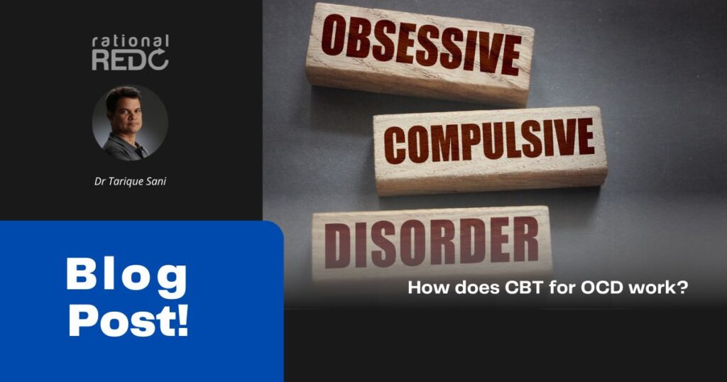How does CBT for OCD work?
