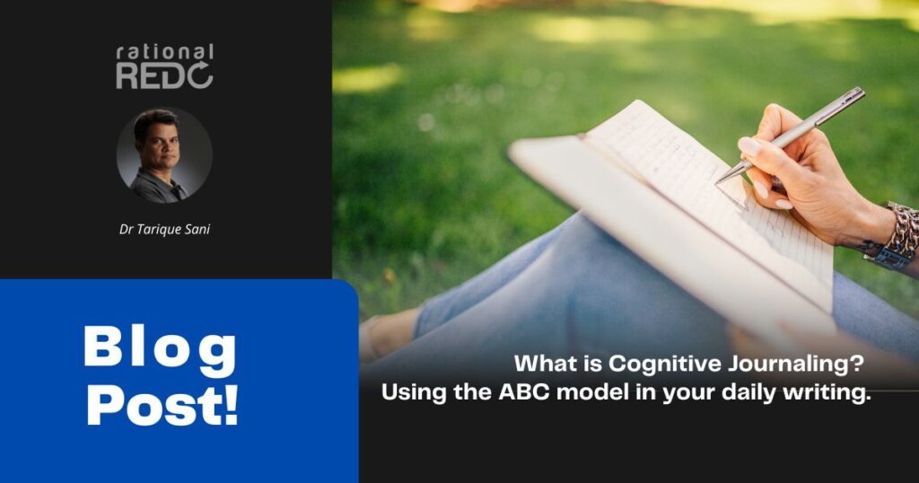What is Cognitive Journaling? Using the ABC model in your daily writing.